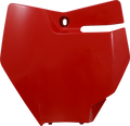 UFO Front Number Plate - Red GG07116-062
