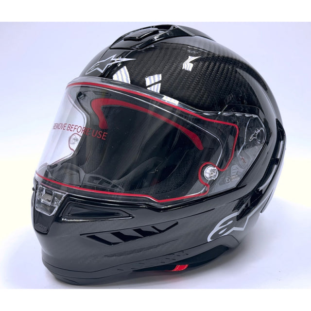ALPINESTARS Supertech R10 Helmet - Solid - Carbon Black 8200124-1902