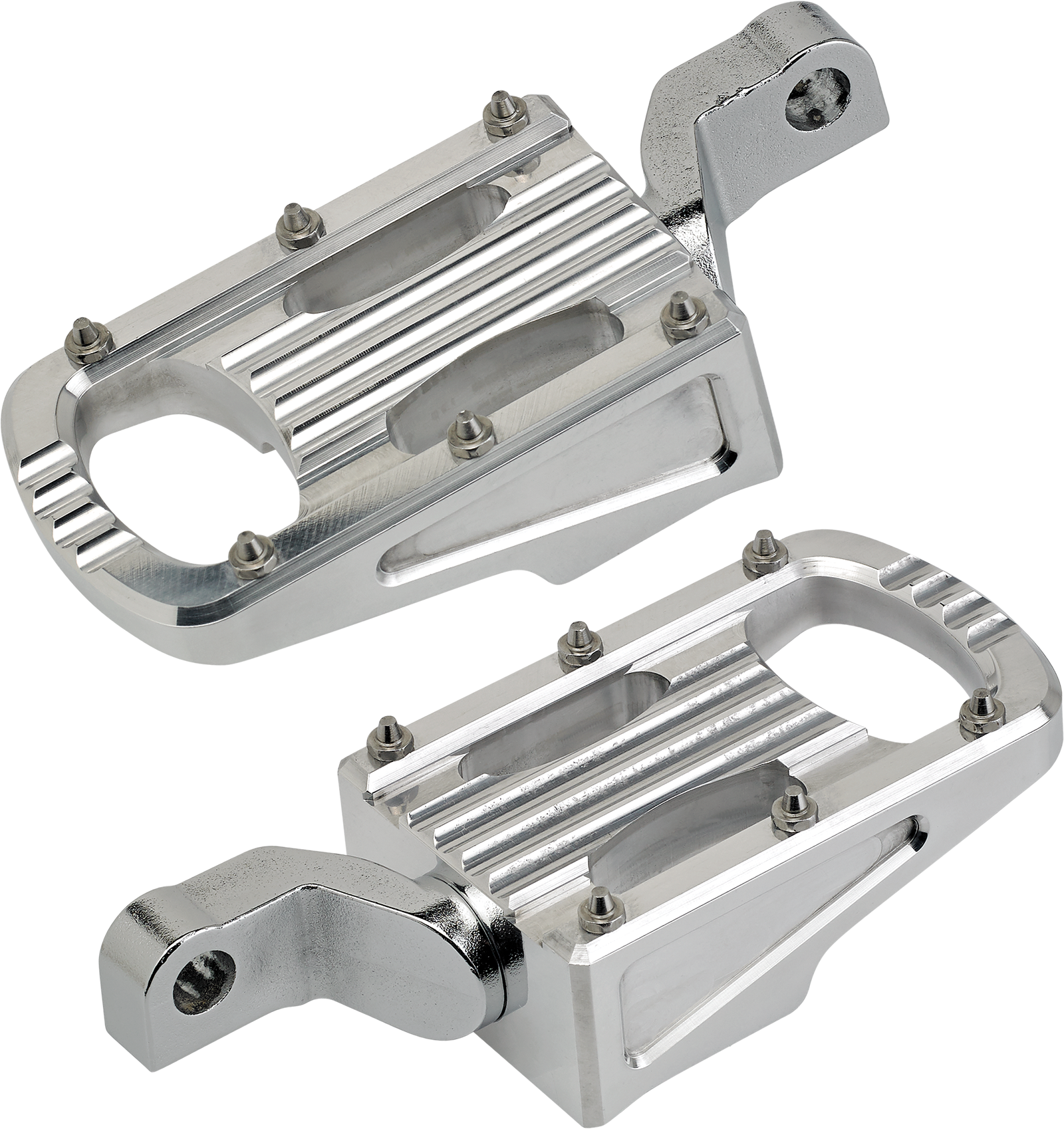 BILTWELL Punisher Footpeg - Step - Polished 7005-303-02