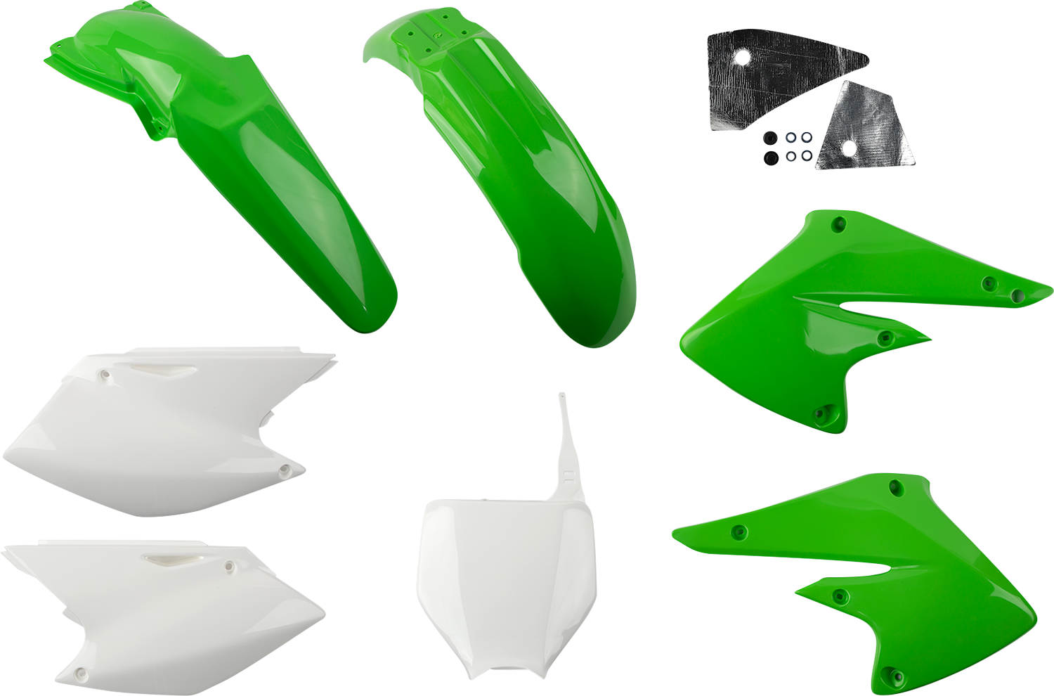UFO Replacement Body Kit - OEM Green/White KAKIT203-999