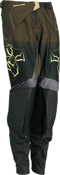 MOOSE RACING Youth Agroid Pants - Olive/Tan - 28 2903-2290