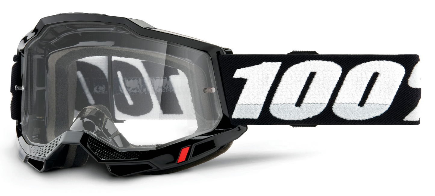 100% Accuri 2 Goggles - UTV/ATV - Sand/OTG - Black - Photochromic 50019-00001