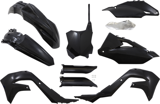 ACERBIS Full Replacement Body Kit - Black/Metallic 2736297440