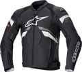 ALPINESTARS GP Plus R v3 Rideknit Leather Jacket - Black/White - US 54 / EU 64 31003211264