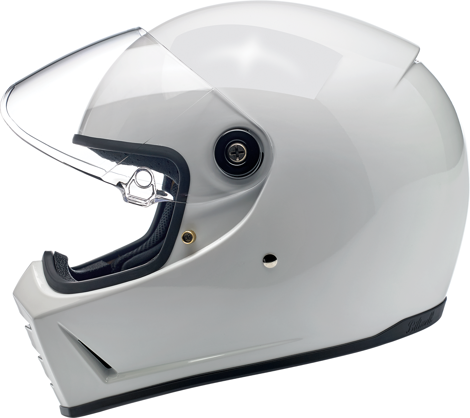 BILTWELL Lane Splitter Helmet - Gloss White - 2XL 1004-104-106