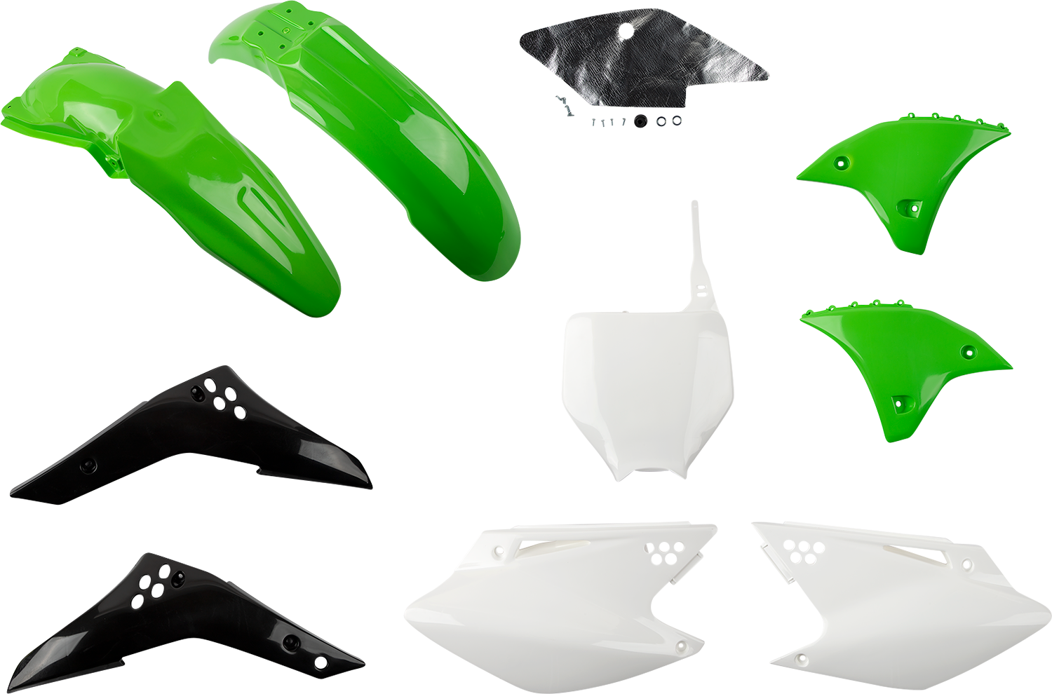 UFO Replacement Body Kit - OEM Green/White/Black KAKIT204-999