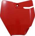 UFO Front Number Plate - Red GG07106-062