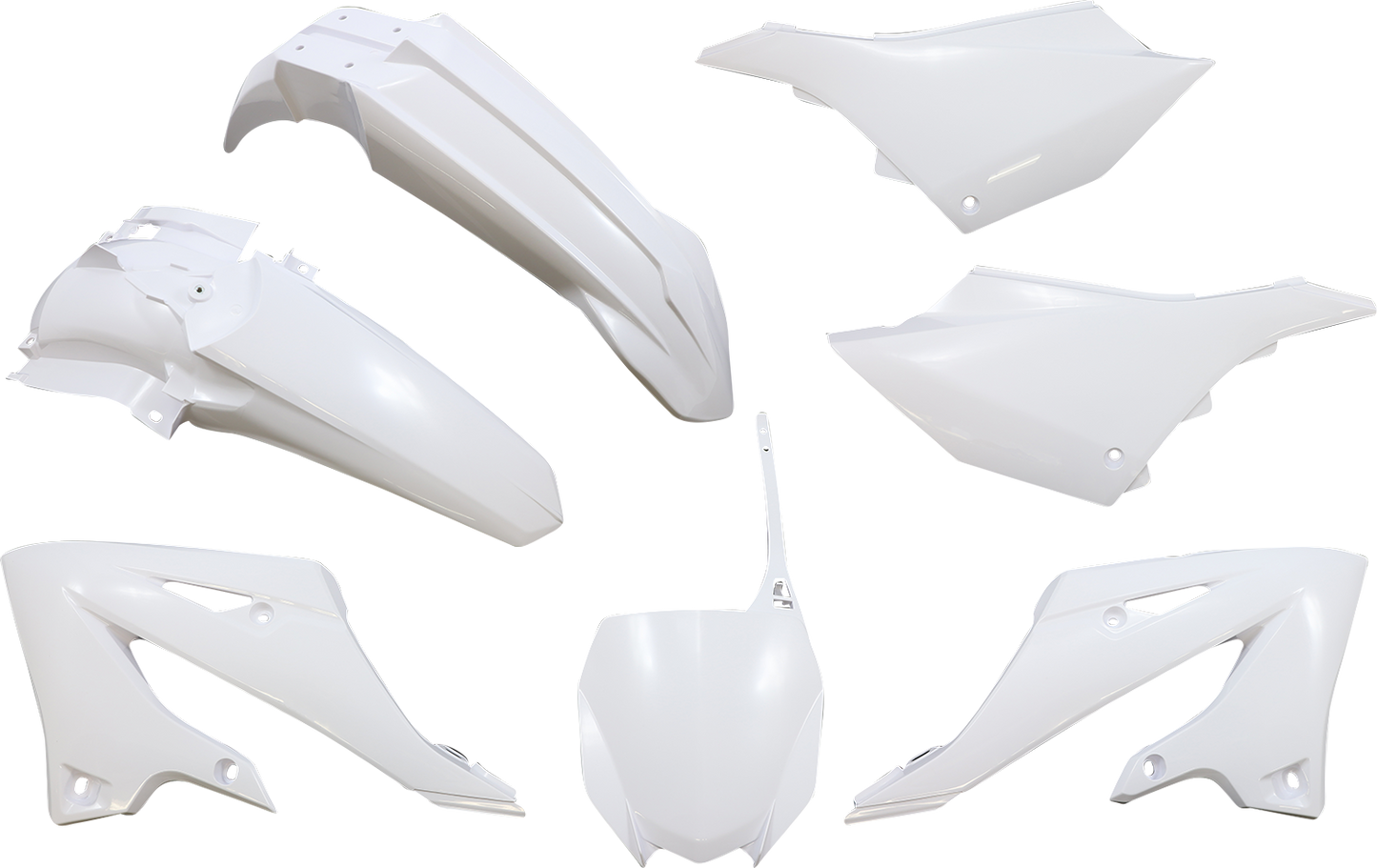 UFO Body Kit - White YZ125/250 2022-2023 YAKIT324-046