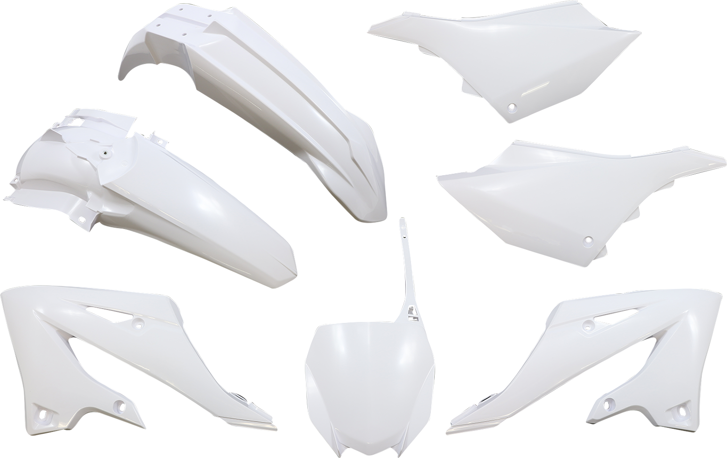 UFO Body Kit - White YZ125/250 2022-2023 YAKIT324-046