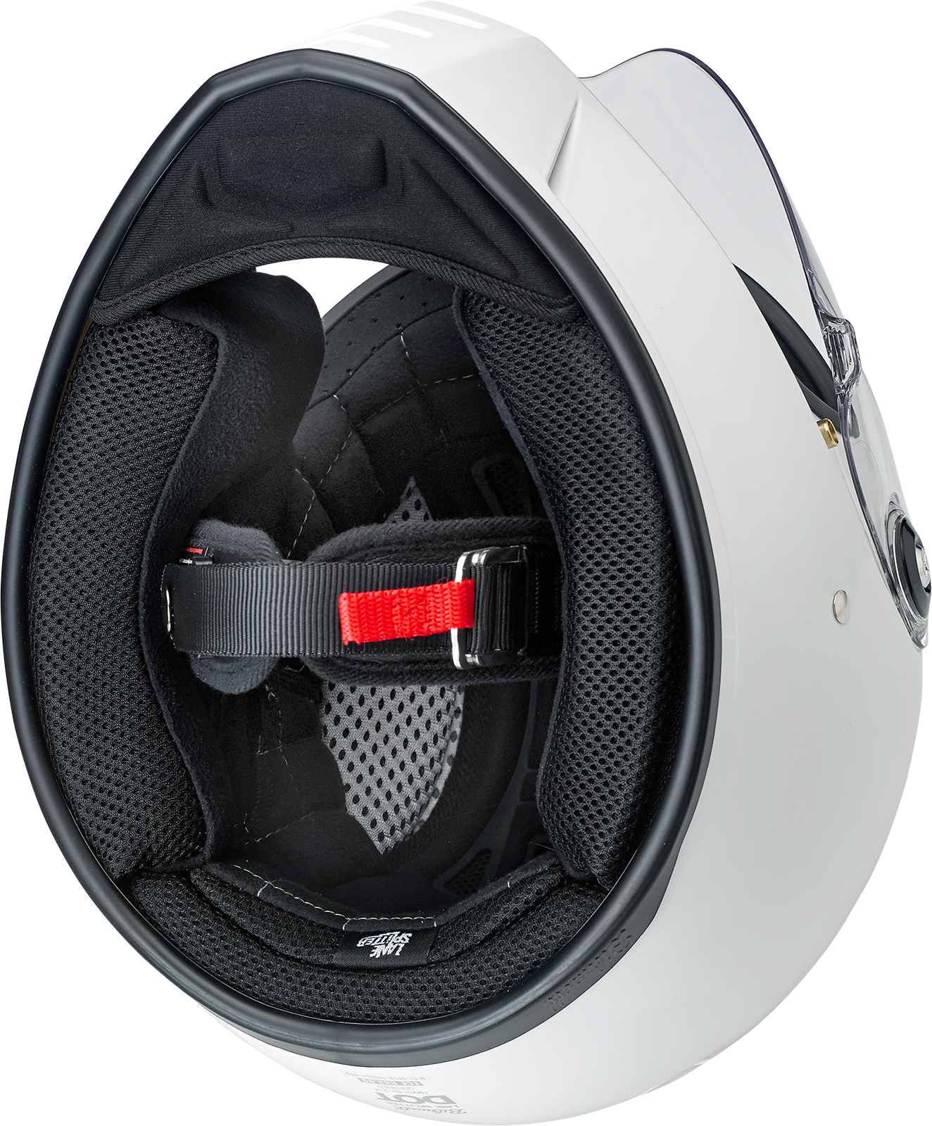 BILTWELL Lane Splitter Helmet - Gloss White - Medium 1004-104-103