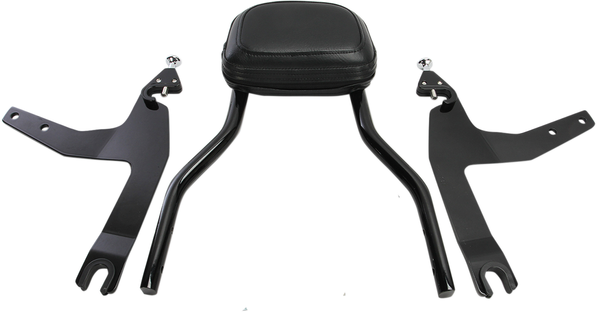 COBRA Backrest Kit - 14" - Black - Softail 602-2002B