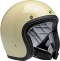 BILTWELL Bonanza Helmet - Gloss Vintage White - 2XL 1001-102-206