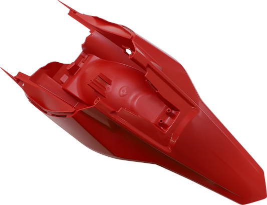 UFO MX Rear Fender - Red GG07104-062