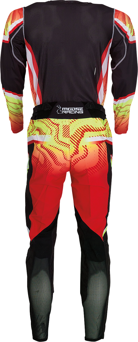 MOOSE RACING Agroid Jersey - Red/Yellow/Black - Small 2910-7390
