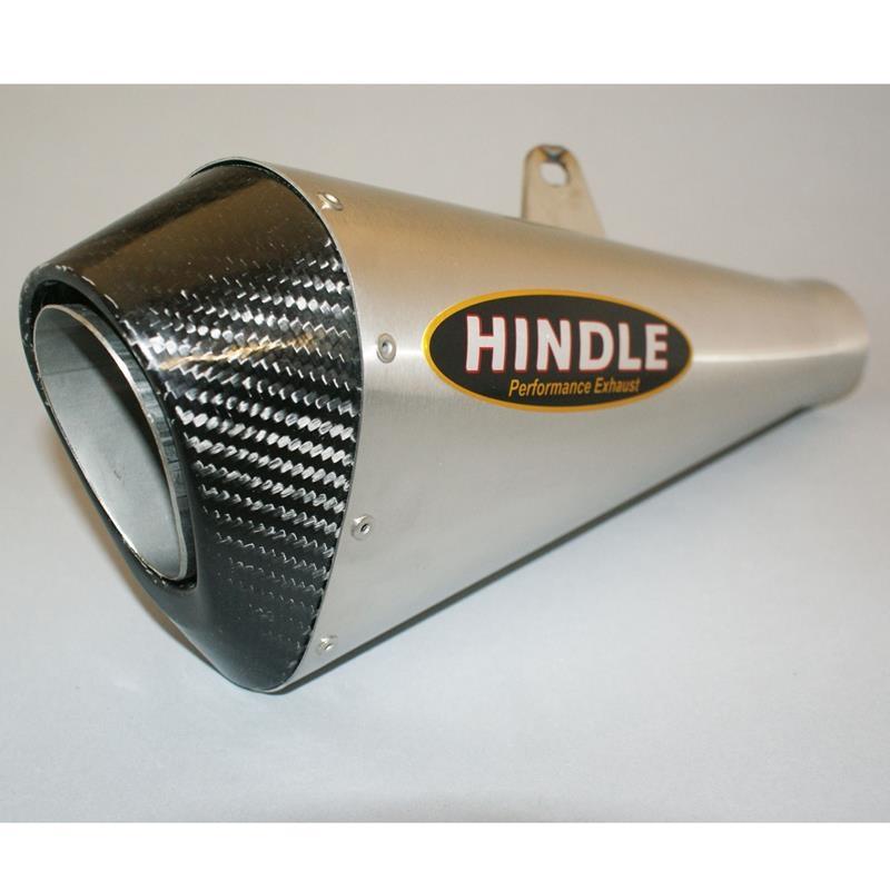 Hindle exhaust full system GSX-R1000 17-20 Evolution Megaphone SS W/Carbon End Cap Muffler