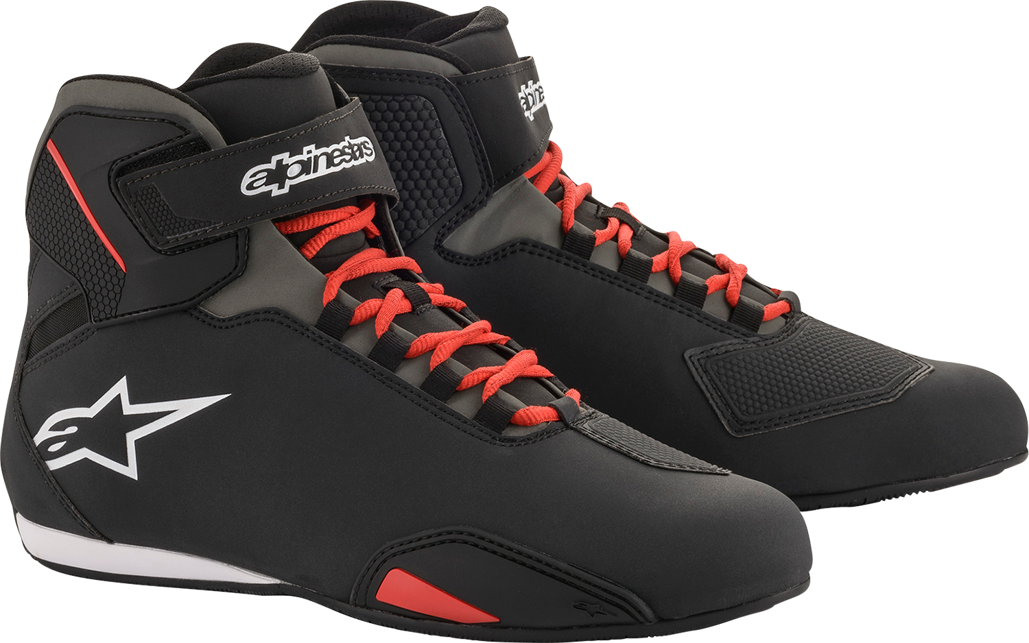 ALPINESTARS Sektor Shoes - Black/Red - US 11.5 2515518-13-11.5