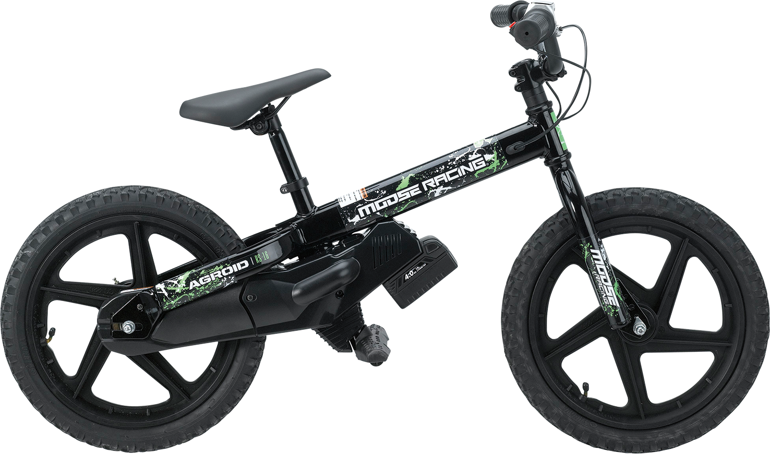 MOOSE RACING RS-16 E-Bike Graphic Kit - Agroid - Green X01-09101GN