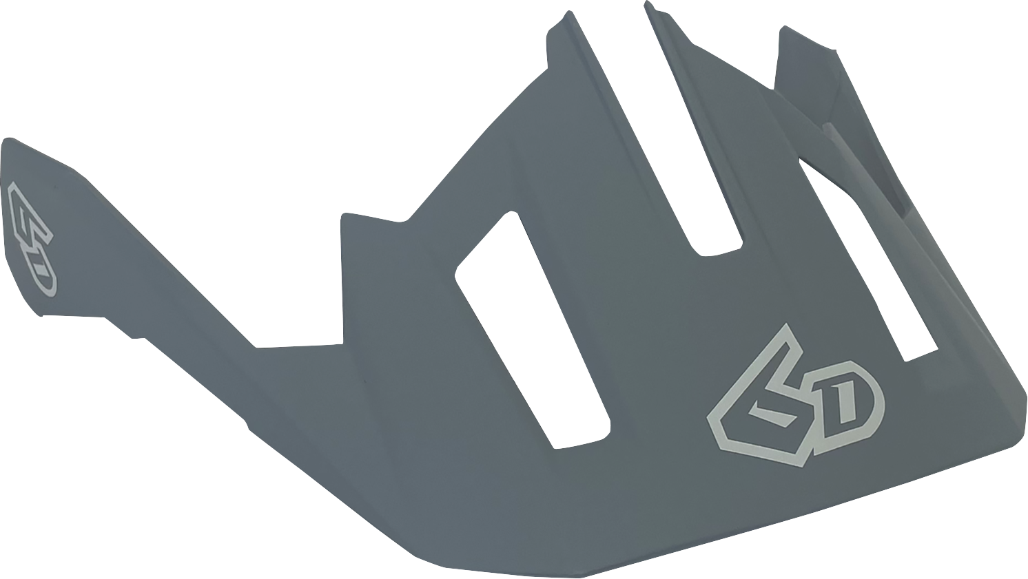 6D ATB-2T Visor - Ascent - Gray - XS/S 77-0122