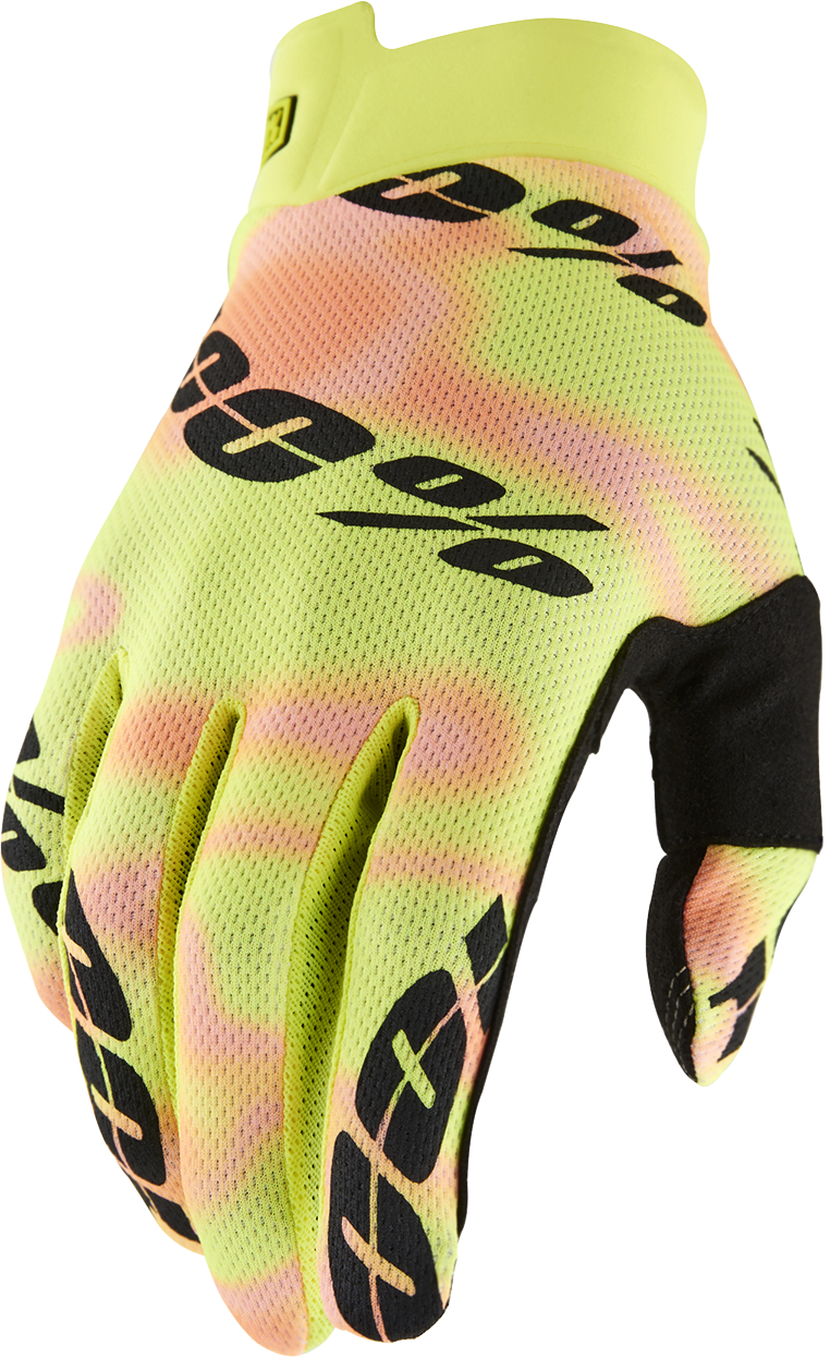 100% Youth i-Track Gloves - Kaledo - Small 10009-00012