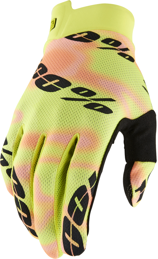 100% Youth i-Track Gloves - Kaledo - Small 10009-00012