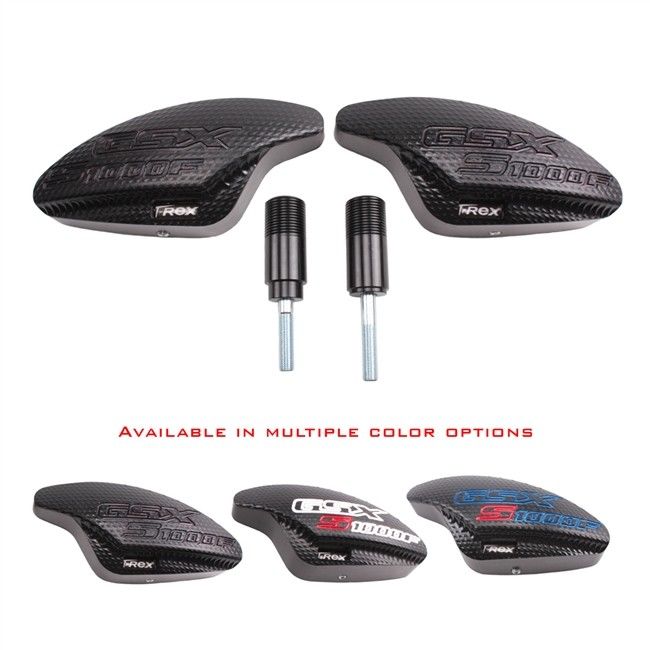 T-rex racing 2016 - 2020 suzuki gsx-s1000f no cut frame sliders black only