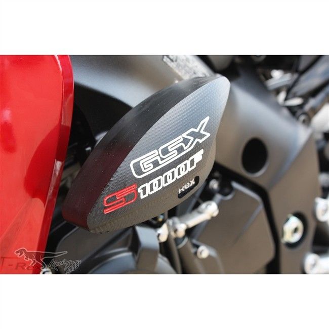 T-rex racing 2016 - 2020 suzuki gsx-s1000f no cut frame sliders black only