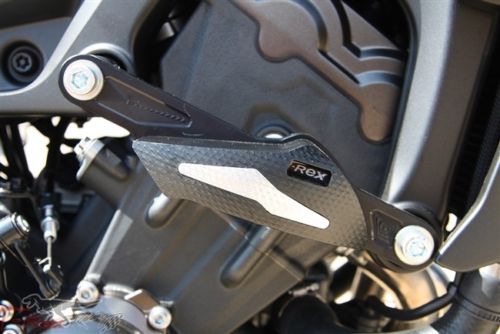 T-rex racing 2013 - 2019 yamaha fz-09 / mt-09 / fj-09 / tracer 900 / xsr900 no cut frame sliders