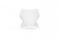 UFO Front Number Plate - White KT05013#042